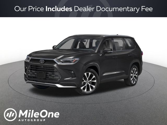 Midnight Black Metallic 2026 Toyota Grand Highlander Hybrid SUV / Crossover All-Wheel Drive Continuously Variable Transmission