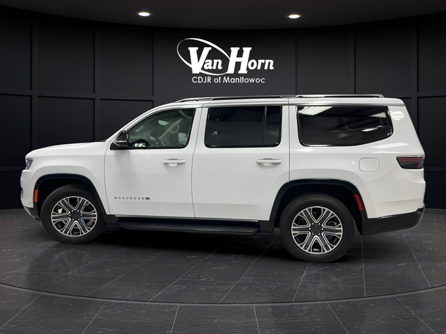 Used 2023 Bright White Clearcoat Jeep Base image 4
