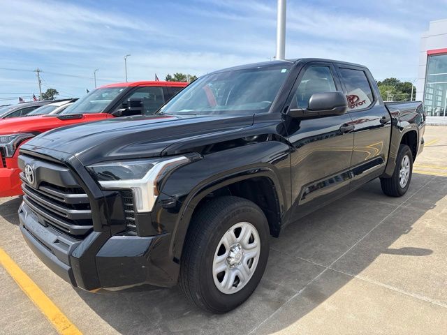 Midnight Black Metallic 2023 Toyota Tundra Pickup Truck Four-Wheel Drive Automatic
