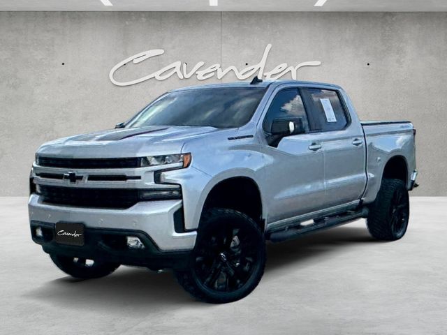 Silver Ice Metallic 2021 Chevrolet Silverado 1500 RST Crew Cab 4WD Pickup Truck Four-Wheel Drive 8-Speed Automatic