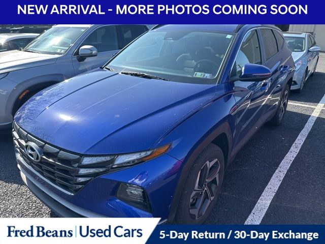 Intense Blue 2023 Hyundai Tucson SEL AWD SUV / Crossover All-Wheel Drive 8-Speed Automatic