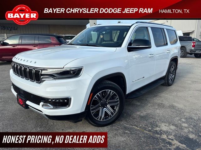 Bright White Clearcoat 2024 Jeep Wagoneer SUV / Crossover 4X2 8-Speed Automatic