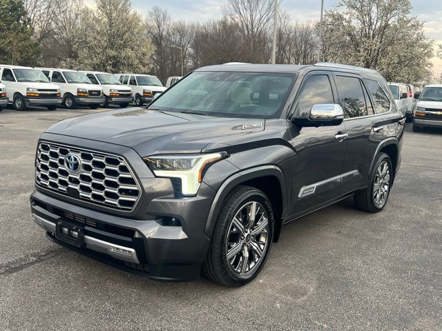 Magnetic Gray Metallic 2023 Toyota Sequoia Capstone 4WD SUV / Crossover Four-Wheel Drive Automatic