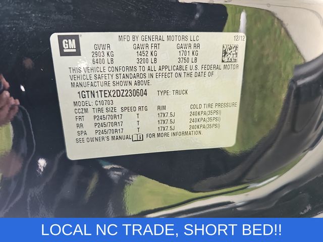 Used 2013 Black GMC Work Truck image 28