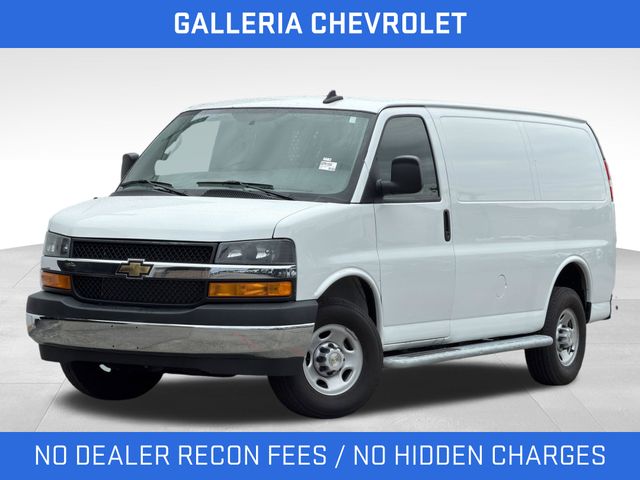 Summit White 2024 Chevrolet Express Cargo 2500 RWD Van Rear-Wheel Drive 8-Speed Automatic Overdrive