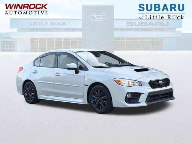 Crystal White Pearl 2021 Subaru WRX Sedan All-Wheel Drive 6-Speed Manual