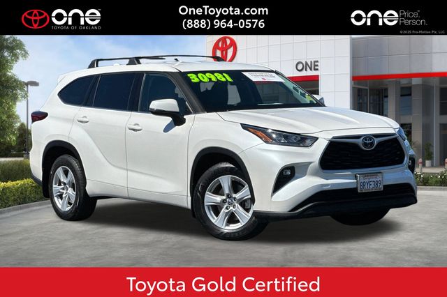White (Blizzard Pearl) 2020 Toyota Highlander SUV / Crossover All-Wheel Drive 8-Speed Automatic