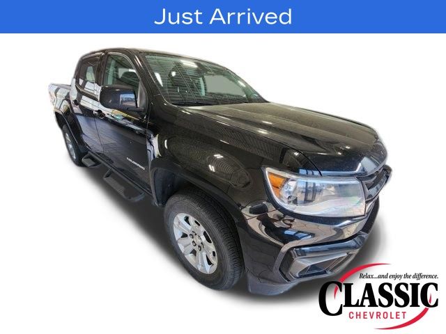 Black 2022 Chevrolet Colorado LT Crew Cab RWD Pickup Truck 4X2 8-Speed Automatic
