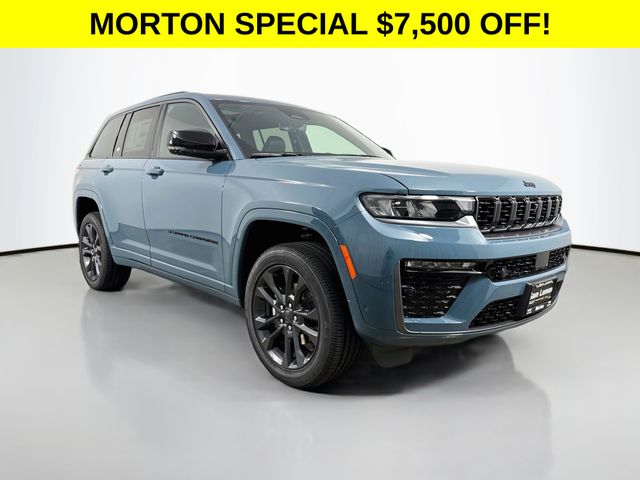 Gray (Steel Blue) 2026 Jeep Grand Cherokee SUV / Crossover Four-Wheel Drive 8-Speed Automatic