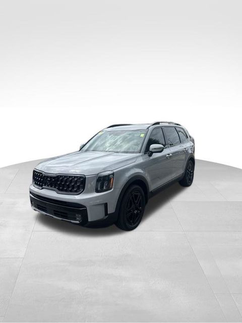 Wolf Gray 2025 Kia Telluride SUV / Crossover All-Wheel Drive 8-Speed Automatic