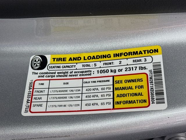 2019 Ingot Silver Ford Super Duty F-250 SRW Lariat 4X4 Truck