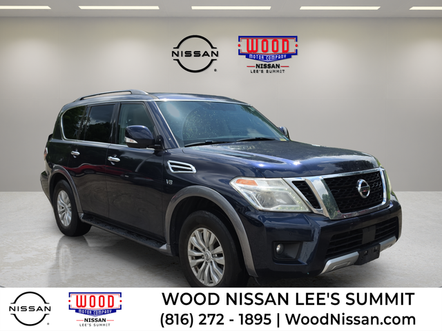 Hermosa Blue 2018 Nissan Armada SV 4WD SUV / Crossover Four-Wheel Drive 7-Speed Automatic