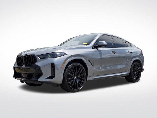 Skyscraper Gray Metallic 2024 BMW X6 SUV / Crossover All-Wheel Drive 8-Speed Automatic