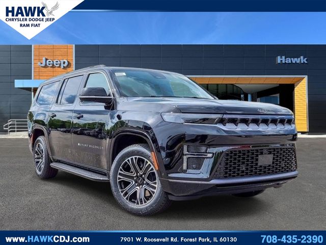 High Gloss Black 2026 Jeep Grand Wagoneer L 8-Speed Automatic