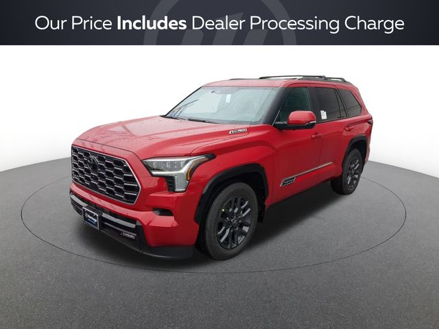 Red 2026 Toyota Sequoia Platinum 4WD SUV / Crossover Four-Wheel Drive Automatic