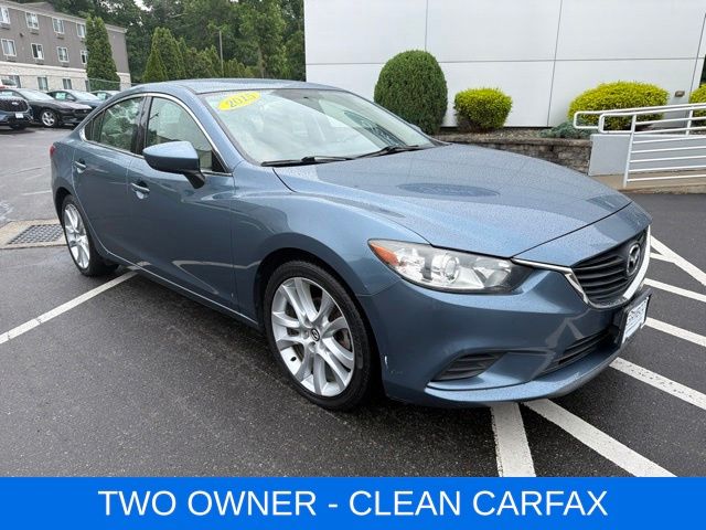 Blue Reflex Mica 2015 Mazda MAZDA6 Sedan Front-Wheel Drive 6-Speed Automatic