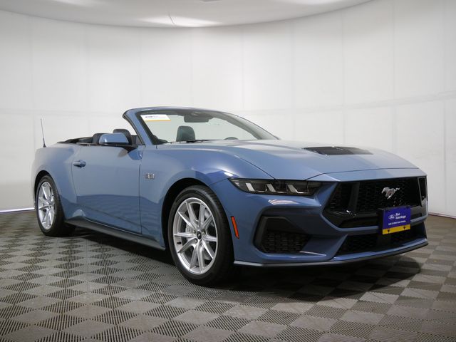 Vapor Blue 2024 Ford Mustang Convertible Rear-Wheel Drive Automatic