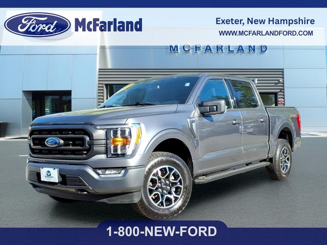 Gray Metallic 2023 Ford F-150 Pickup Truck Four-Wheel Drive Automatic