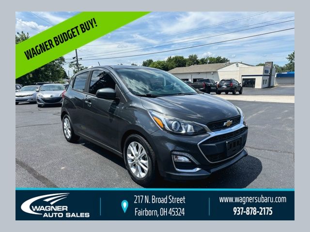 Nightfall Gray Metallic 2020 Chevrolet Spark Hatchback Front-Wheel Drive Continuously Variable Transmission