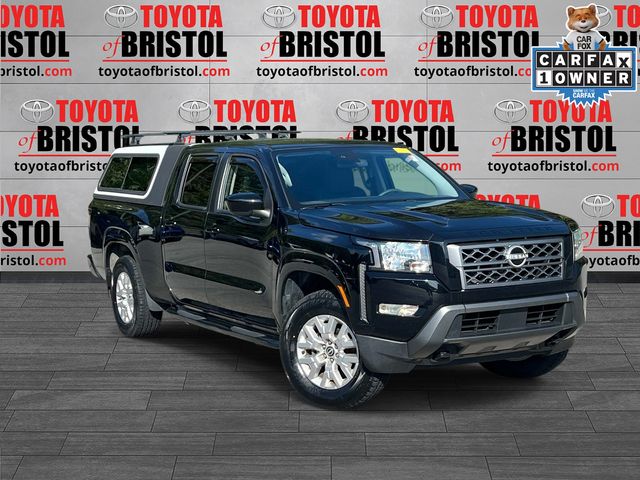 Super Black 2022 Nissan Frontier Pickup Truck Four-Wheel Drive 9-Speed Automatic
