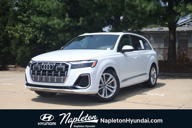 Glacier White 2025 Audi Q7 SUV / Crossover All-Wheel Drive 8-Speed Automatic