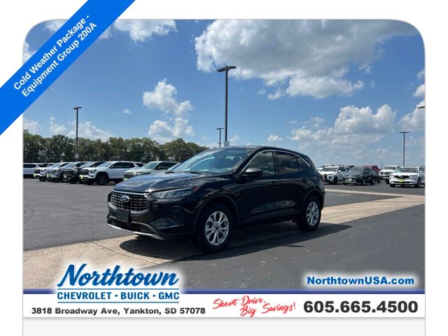 Black Metallic 2024 Ford Escape SUV / Crossover All-Wheel Drive 8-Speed Automatic