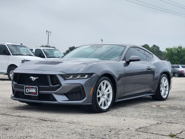 2024 Ford Mustang GT Premium Gray at Central Houston Nissan