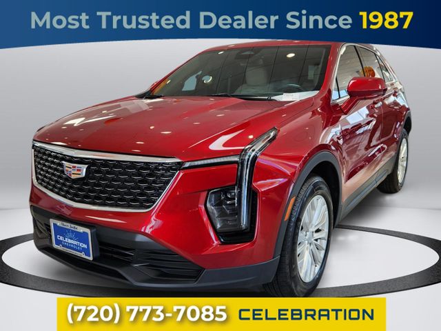 Radiant Red Tintcoat 2024 Cadillac XT4 SUV / Crossover Four-Wheel Drive 9-Speed Automatic