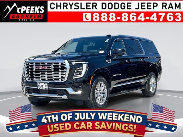 Onyx Black 2025 GMC Yukon XL SUV / Crossover 4X2