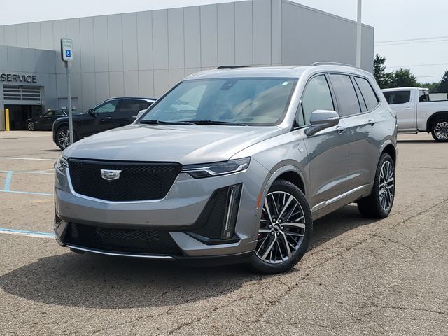 Argent Silver Metallic 2024 Cadillac XT6 SUV / Crossover Four-Wheel Drive 9-Speed Automatic