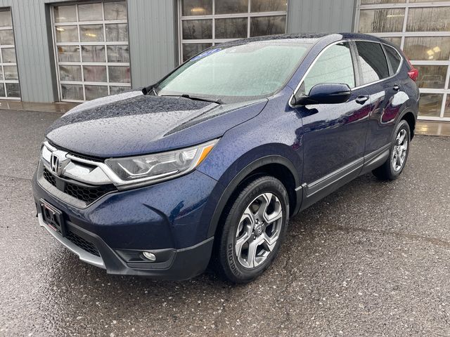 2019 Honda CR-V EX - Obsidian Blue Pearl exterior view 3