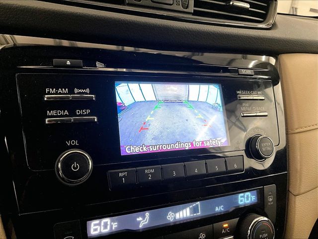 2017 Nissan Rogue SV Red at South Hills Kia