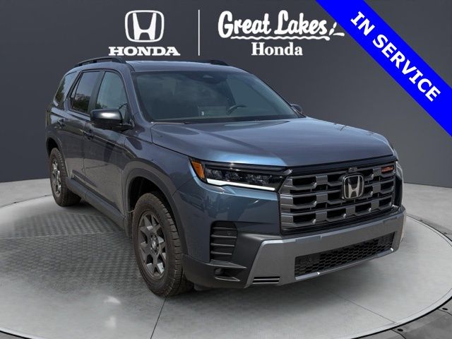 Smoke Blue Pearl 2026 Honda Pilot TrailSport AWD SUV / Crossover All-Wheel Drive Automatic