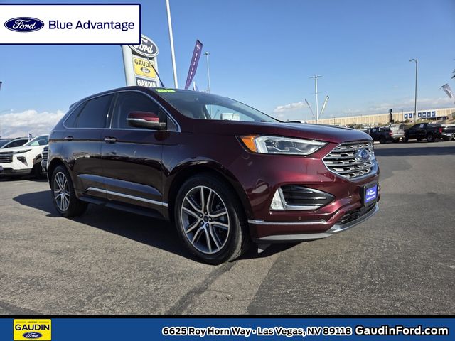 Red (Burgundy) 2019 Ford Edge SUV / Crossover Front-Wheel Drive 8-Speed Automatic