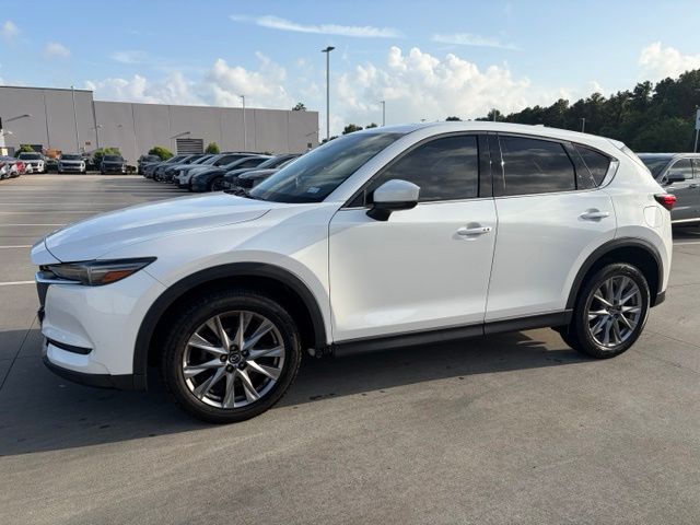 2019 Mazda CX-5 Grand Touring White at DeMontrond Automotive Group