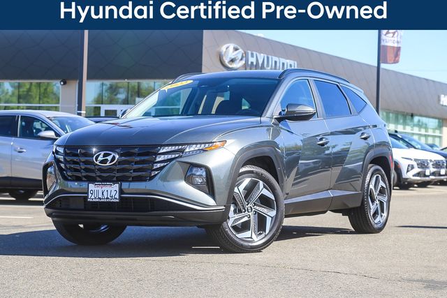 Amazon Gray 2022 Hyundai Tucson SEL AWD SUV / Crossover All-Wheel Drive 8-Speed Automatic