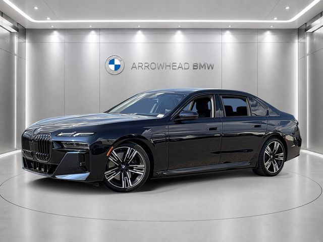 Carbon Black Metallic 2025 BMW 7 Series Sedan All-Wheel Drive 8-Speed Automatic