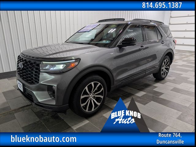 Gray Metallic 2025 Ford Explorer SUV / Crossover All-Wheel Drive Automatic