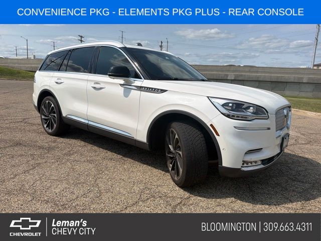 Ceramic Pearl Metallic Tri-Coat 2020 Lincoln Aviator SUV / Crossover All-Wheel Drive Automatic