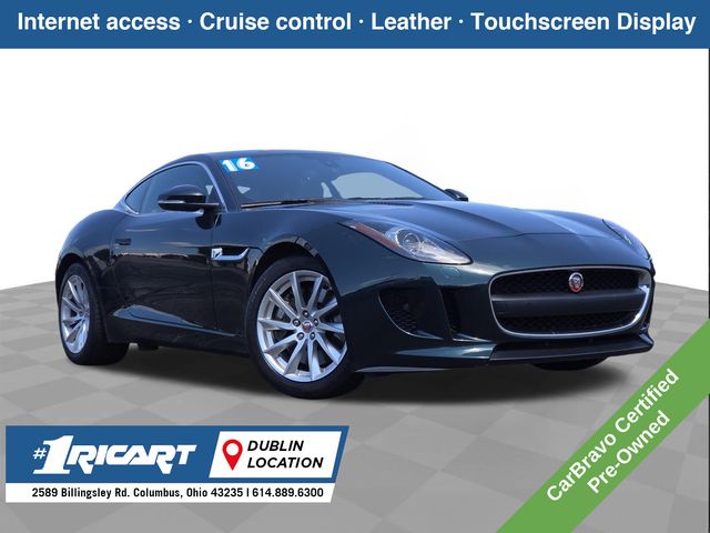 British Racing Green Metallic 2016 Jaguar F-TYPE Coupe Rear-Wheel Drive 8-Speed Automatic