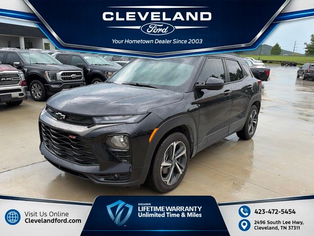 Mosaic Black Metallic 2022 Chevrolet Trailblazer SUV / Crossover Front-Wheel Drive Continuously Variable Transmission