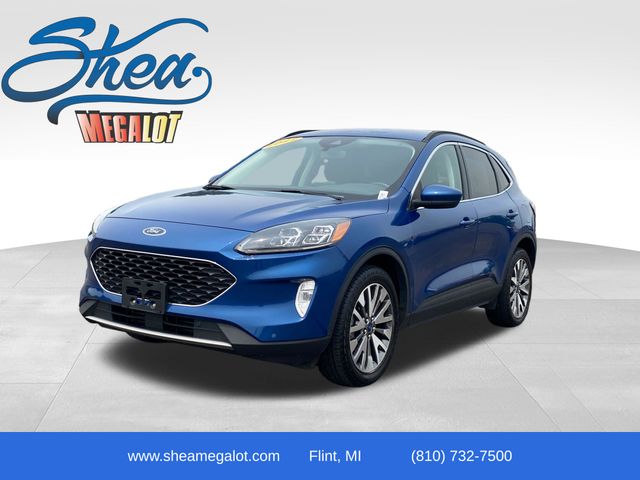 Atlas Blue Metallic 2022 Ford Escape SUV / Crossover All-Wheel Drive 8-Speed Automatic