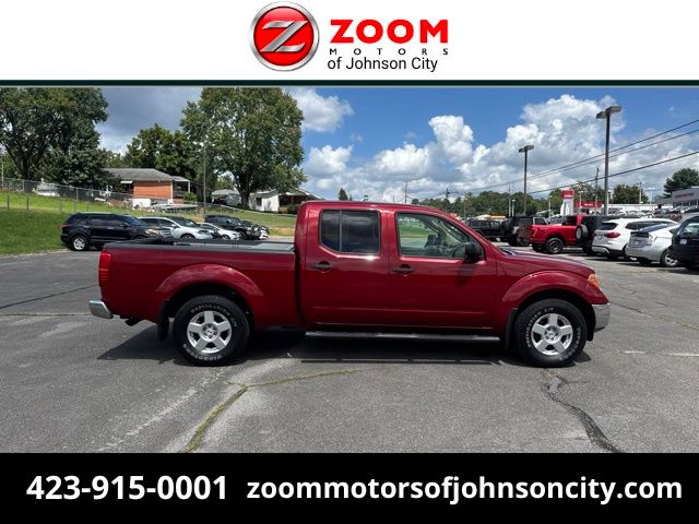 Red Brawn 2007 Nissan Frontier Pickup Truck Four-Wheel Drive 5-Speed Automatic Overdrive