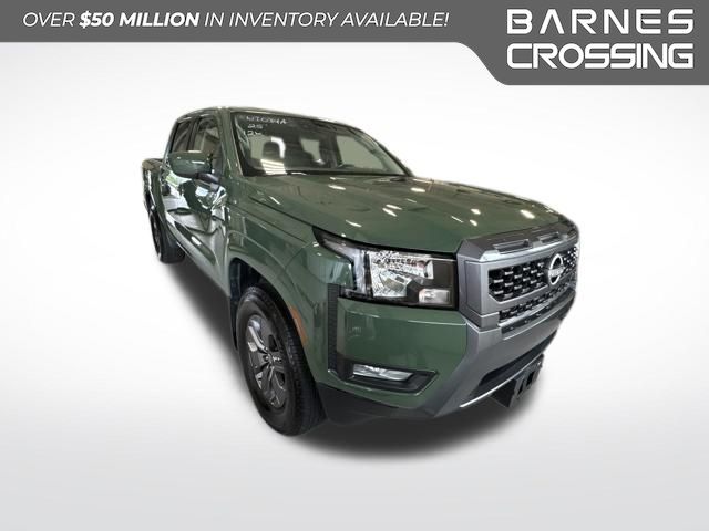 Tactical Green Metallic 2025 Nissan Frontier Pickup Truck 4X2 9-Speed Automatic Overdrive