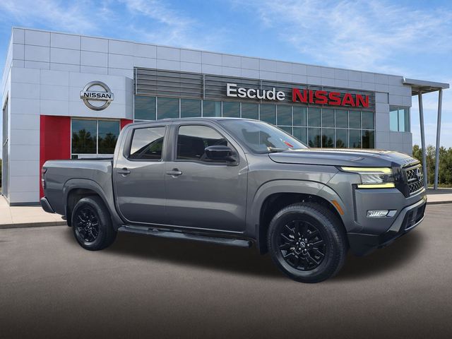 Gray (Gun Metallic) 2023 Nissan Frontier Pickup Truck 4X2 9-Speed Automatic