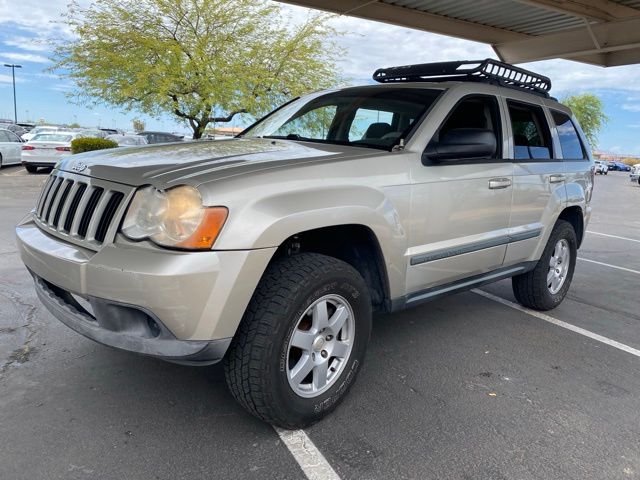 Light Graystone Pearlcoat 2008 Jeep Grand Cherokee SUV / Crossover Four-Wheel Drive 5-Speed Automatic