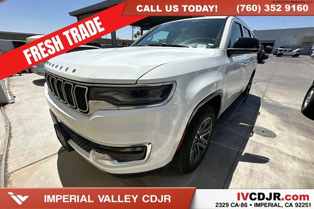 Bright White Clearcoat 2024 Jeep Wagoneer SUV / Crossover 4X2 8-Speed Automatic