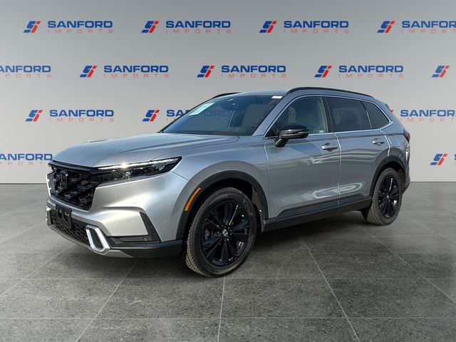 Silver 2024 Honda CR-V Hybrid Sport Touring AWD SUV / Crossover All-Wheel Drive Continuously Variable Transmission