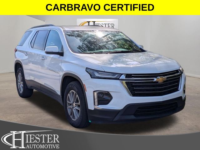 Summit White 2023 Chevrolet Traverse LT Cloth FWD SUV / Crossover Front-Wheel Drive 9-Speed Automatic