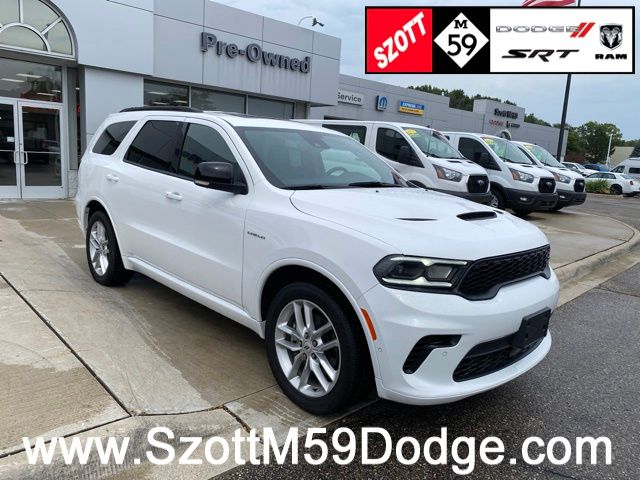 White Knuckle Clearcoat 2025 Dodge Durango SUV / Crossover All-Wheel Drive 8-Speed Automatic